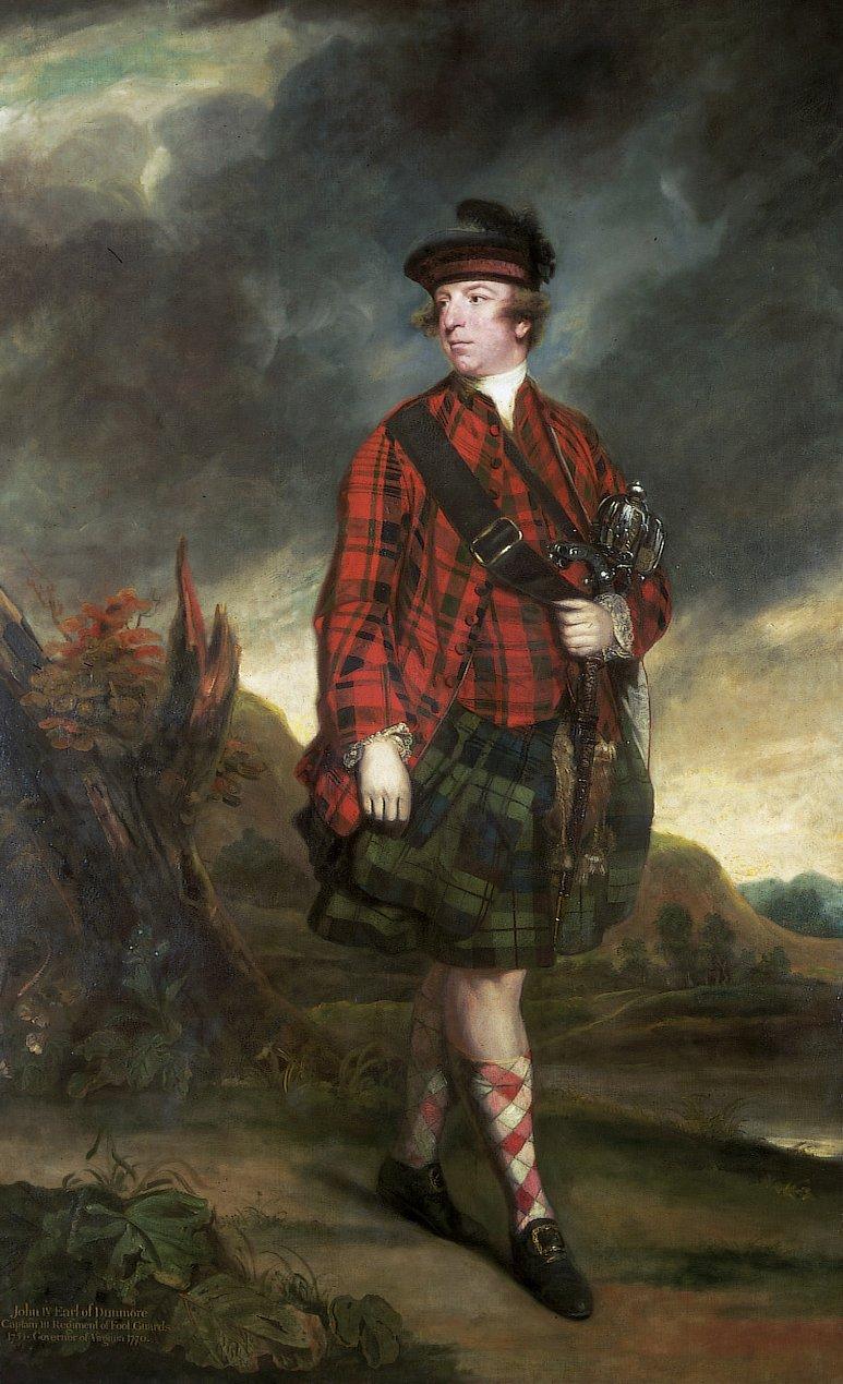 Lord Dunmore was an important politician and soldier whose pro-native policy in America antagonised the Colonial settlers and precipitated the War of Independence.