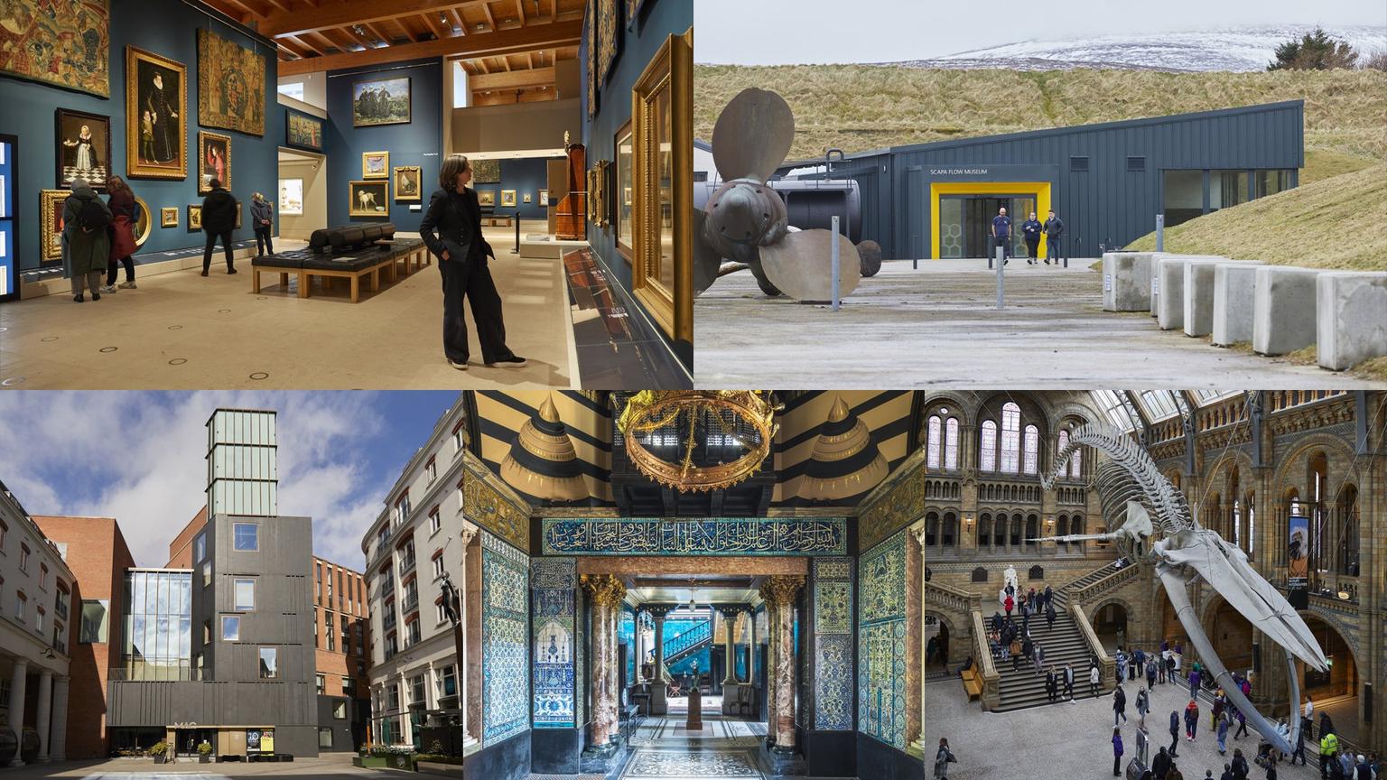 Collage of Art Fund Museum of the Year 2023 finalists