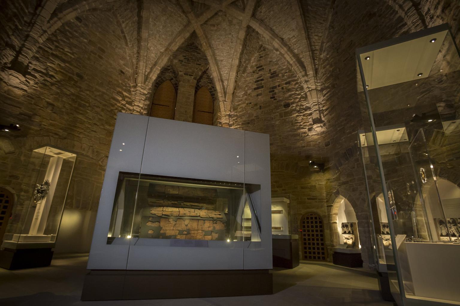 The Treasures of St Cuthbert exhibition launch at Durham Cathedral Picture: DAVID WOOD