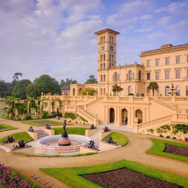Osborne House, view from the garden