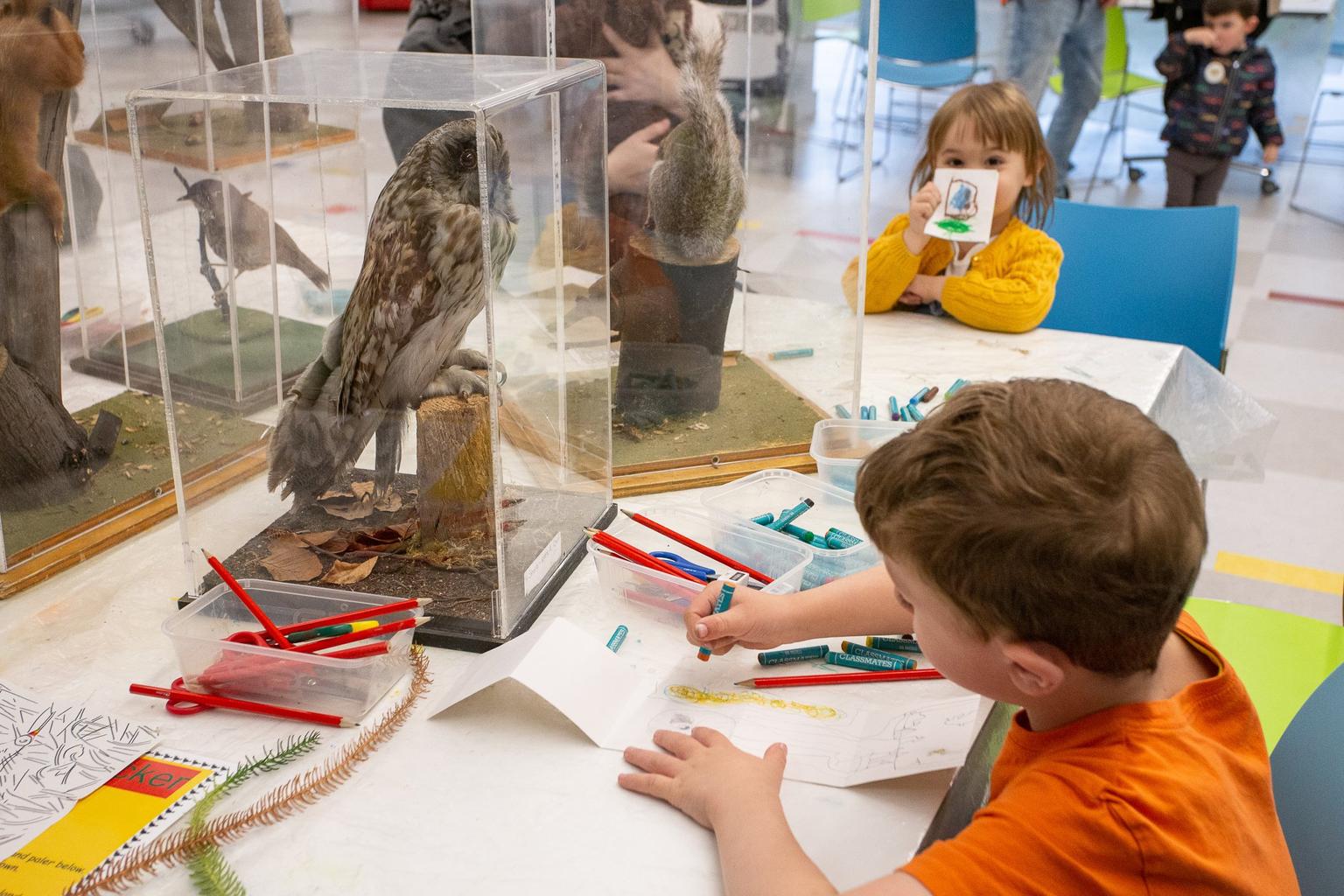 Children doing activities