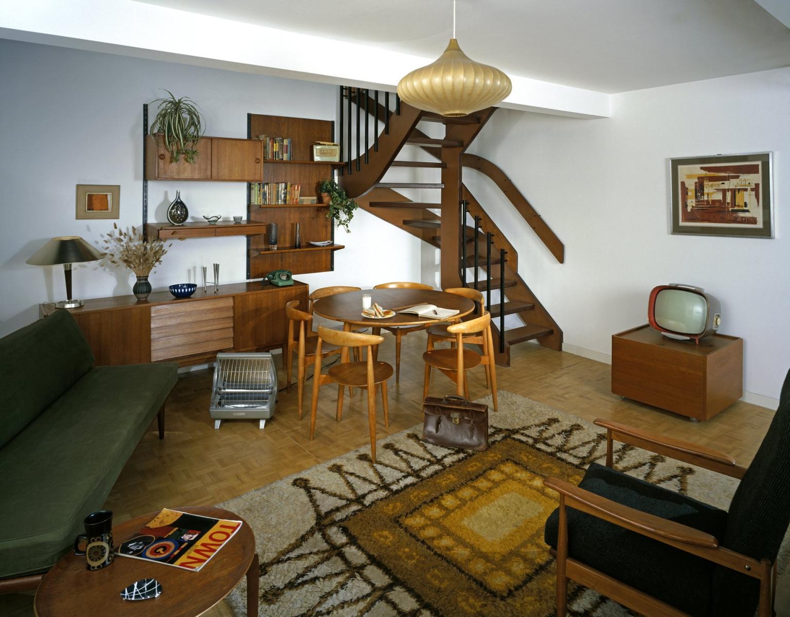 Museum of the Home, 1965 living room