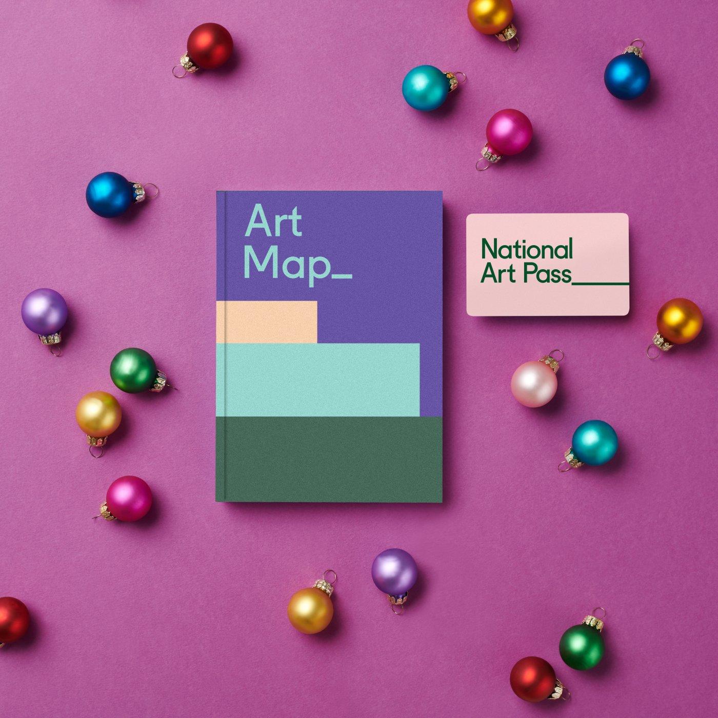 National Art Pass Christmas Product Imagery 2024