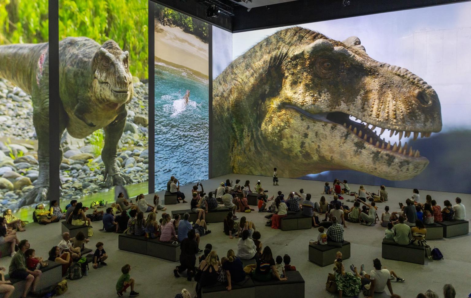 Prehistoric Planet:Discovering Dinosaurs, narrated by Damian Lewis, Lightroom, King's Cross