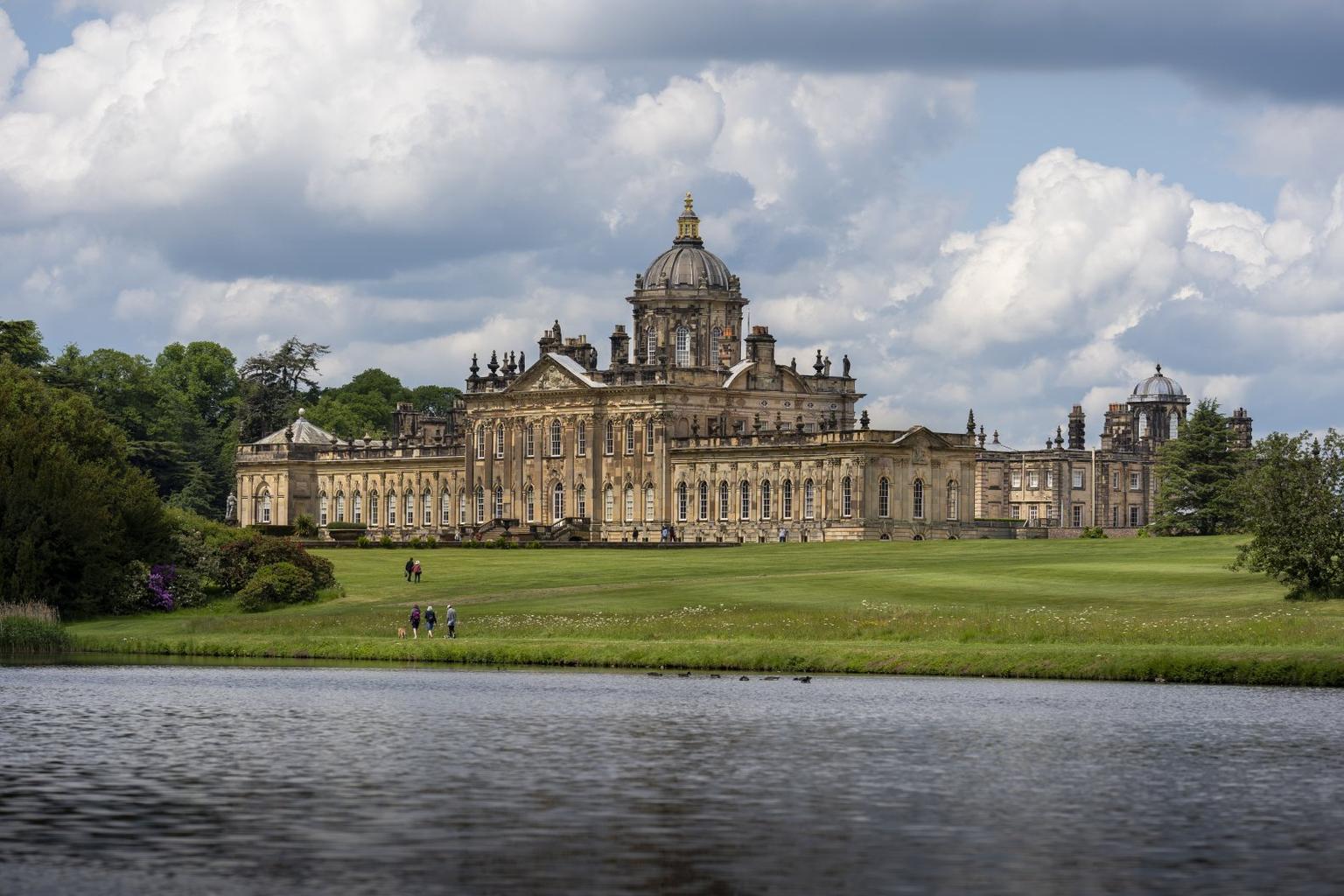 Castle Howard view from the lake