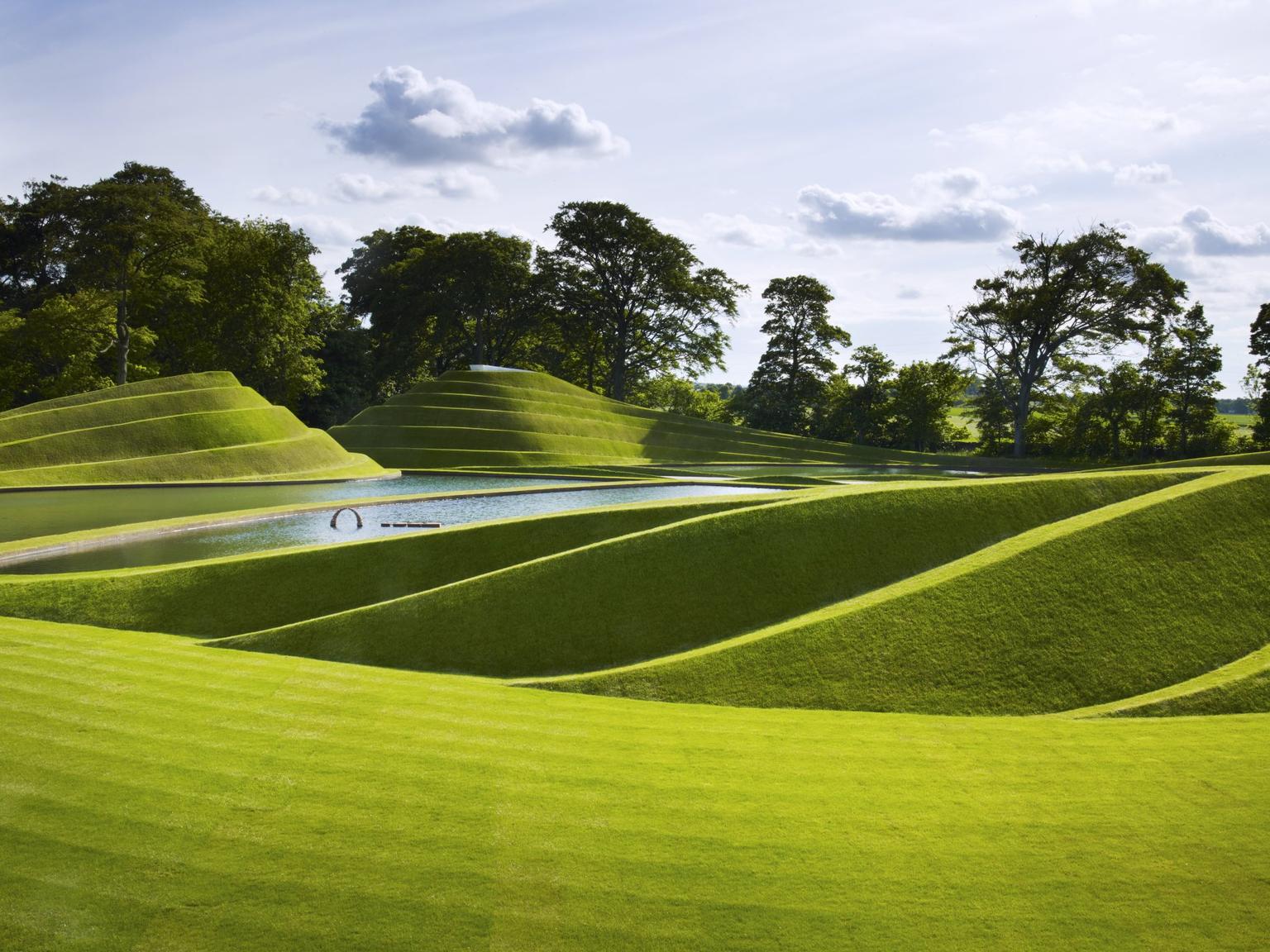 Jupiter Artland, Charles Jencks 'Cells of Life'