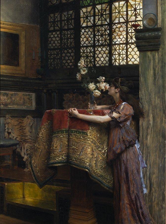 Lawrence Alma-Tadema (1836–1912), In My Studio 1893,