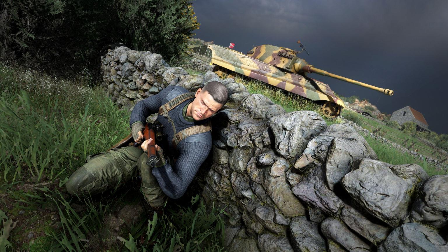 Still from Sniper Elite 5, 2022
