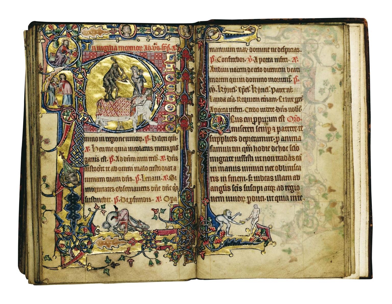 An illuminated manuscript with 252 richly illustrated pages