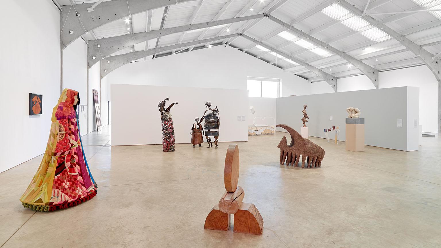 Installation view of Breaking the Mould