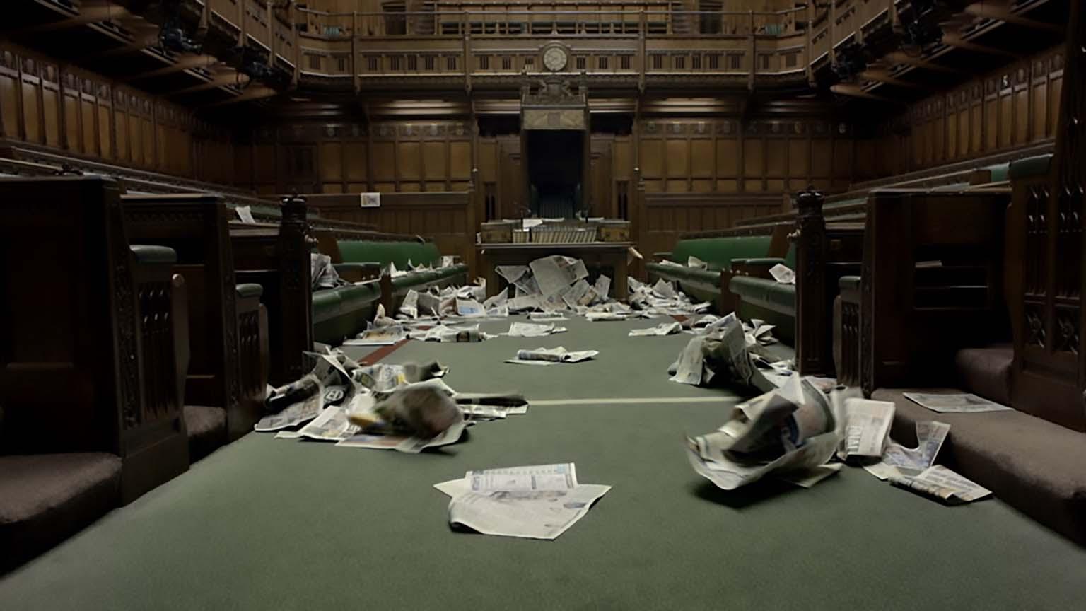 Cornelia Parker, Left, Right & Centre, 2017 (still)