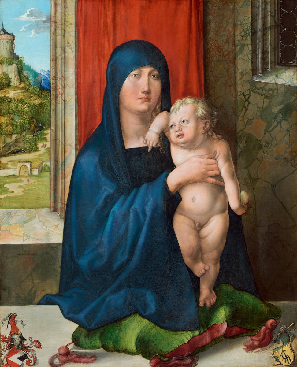 Albrecht Dürer, Madonna and Child, c1496-99, Courtesy the Board of Trustees, National Gallery of Art, Washington, DC