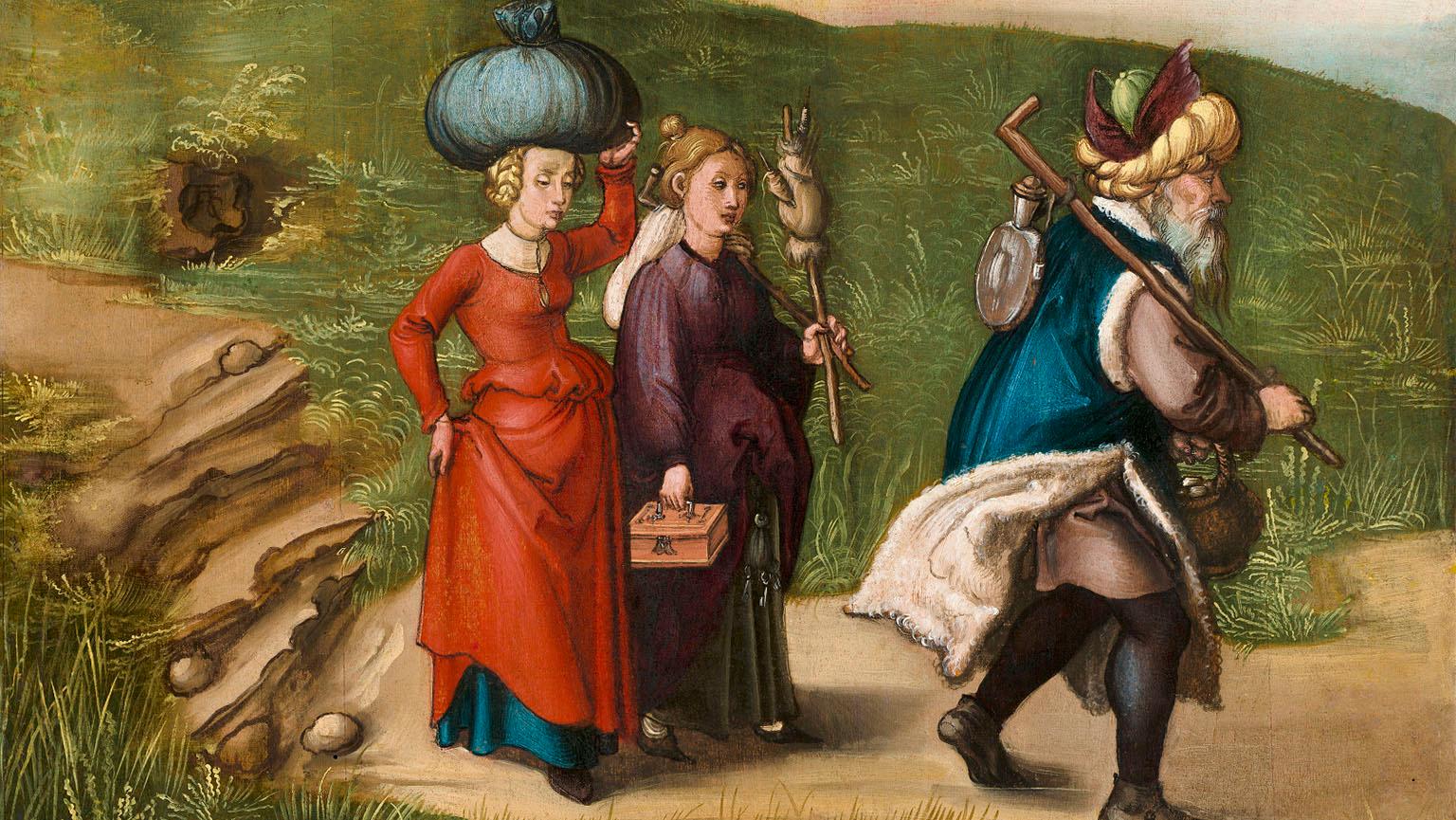Albrecht Dürer, Lot and His Daughters, c1496-99 (detail)