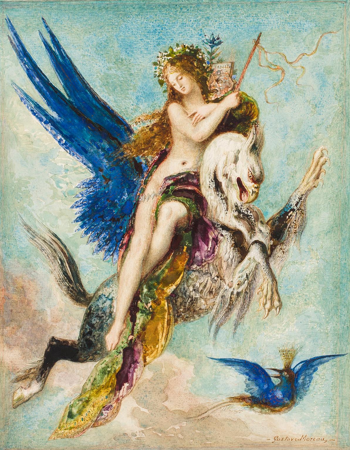 Gustave Moreau, Allegory of Fable, c1879-85