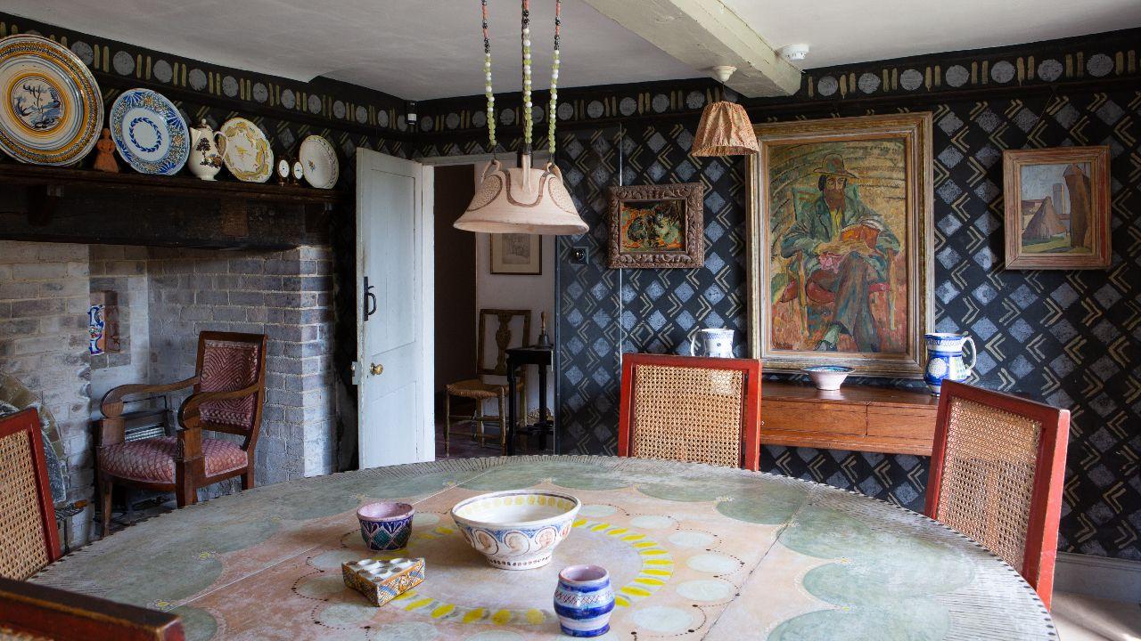 The dining room at Charleston