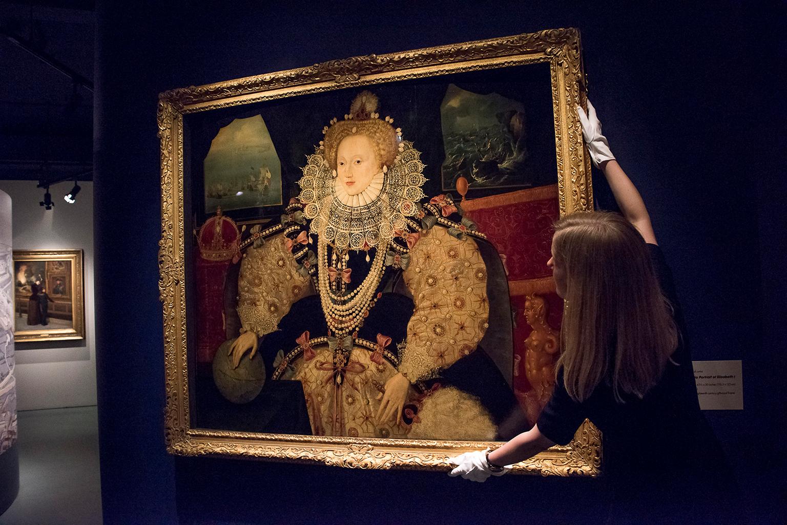 Unveiling the Armada portrait, 2016.