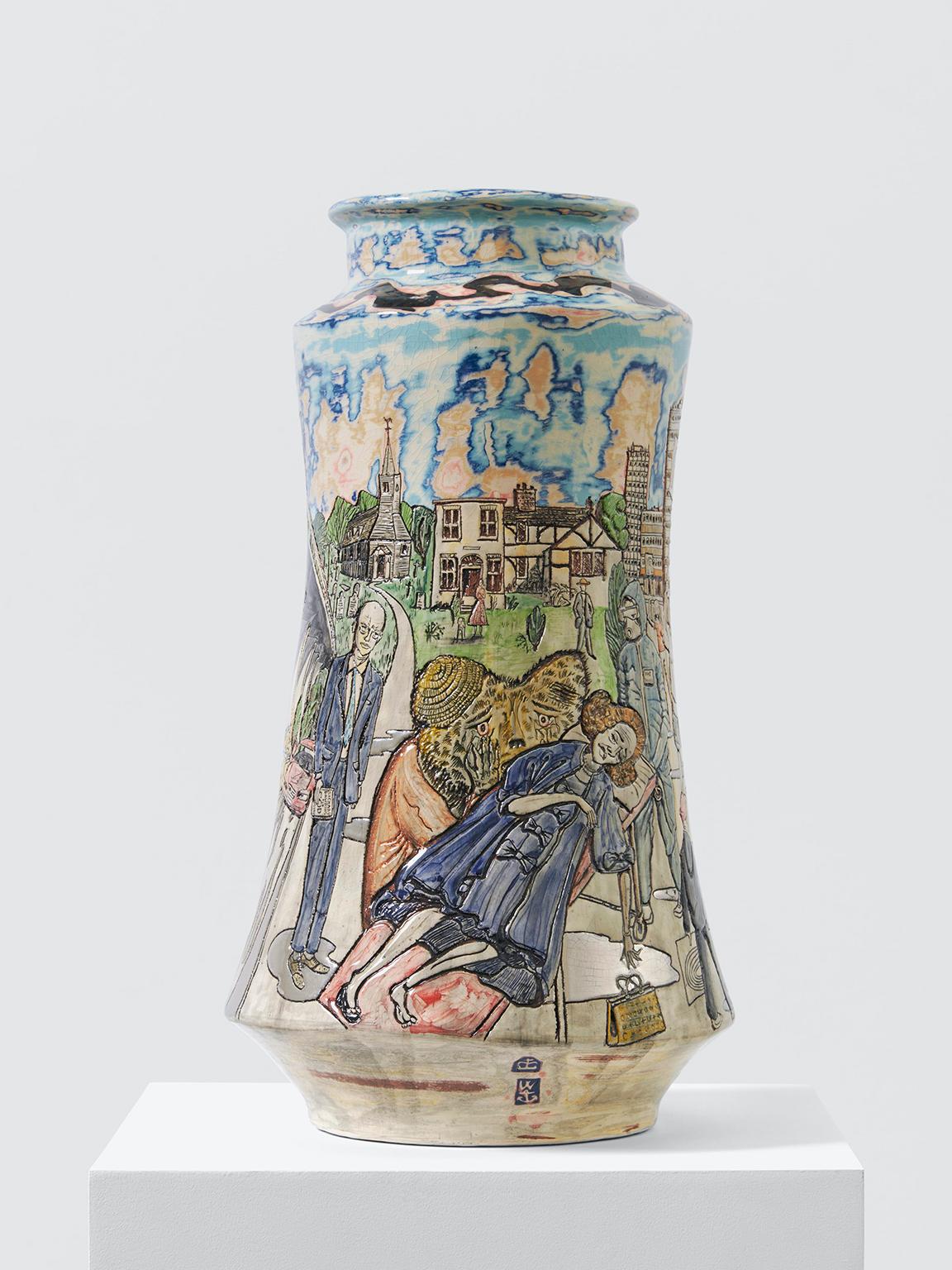 Grayson Perry, Alan Measles - God in the time of Covid-19, 2020, Science Museum, Art Funded 2021