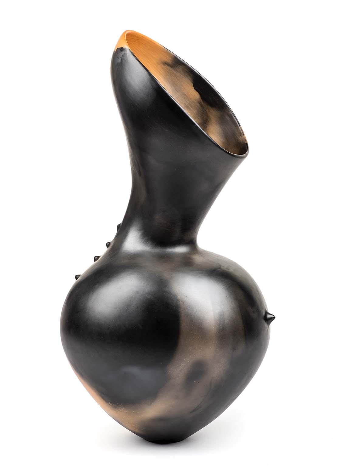 Magdalene Odundo, Asymmetric Vessel, 2021