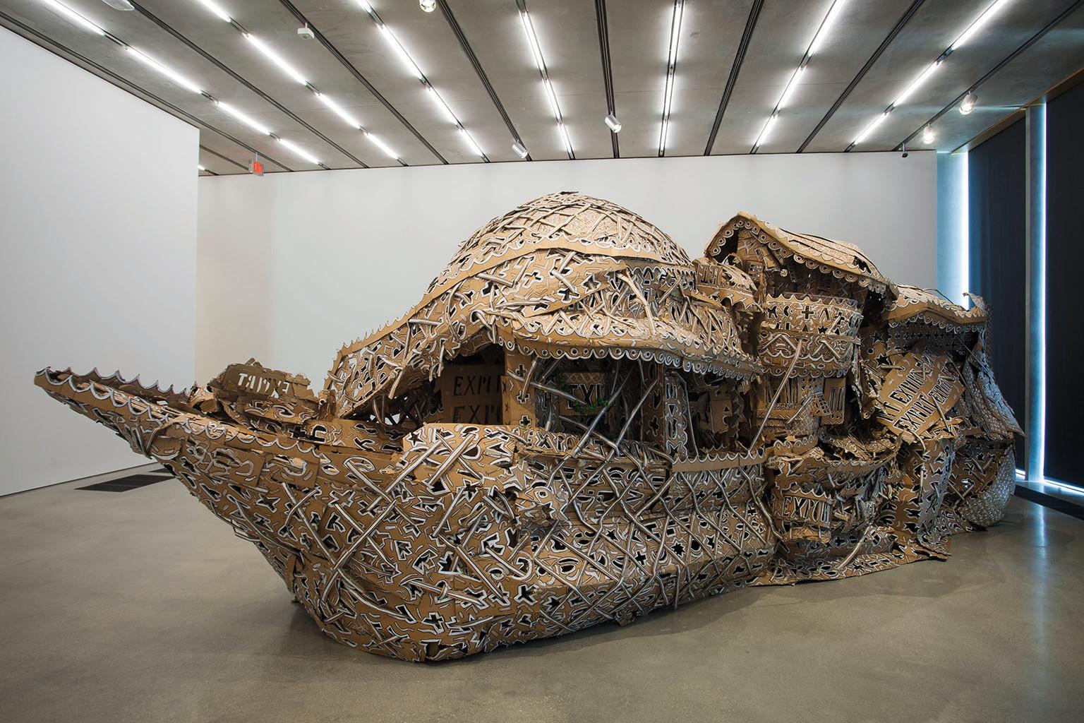 Hew Locke, Hemmed in Two, 2000, Collection Perez Art Museum Miami, gift of Peter Norton.