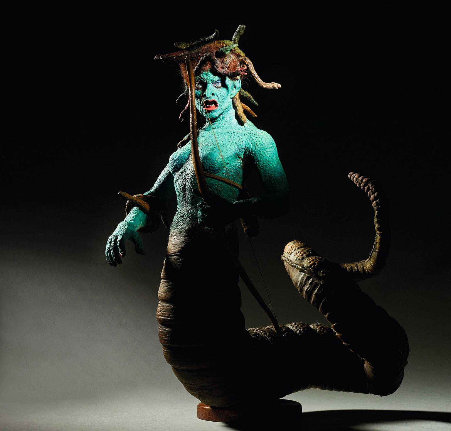 Medusa from 'Clash of the Titans', 1981, restored in 2019
