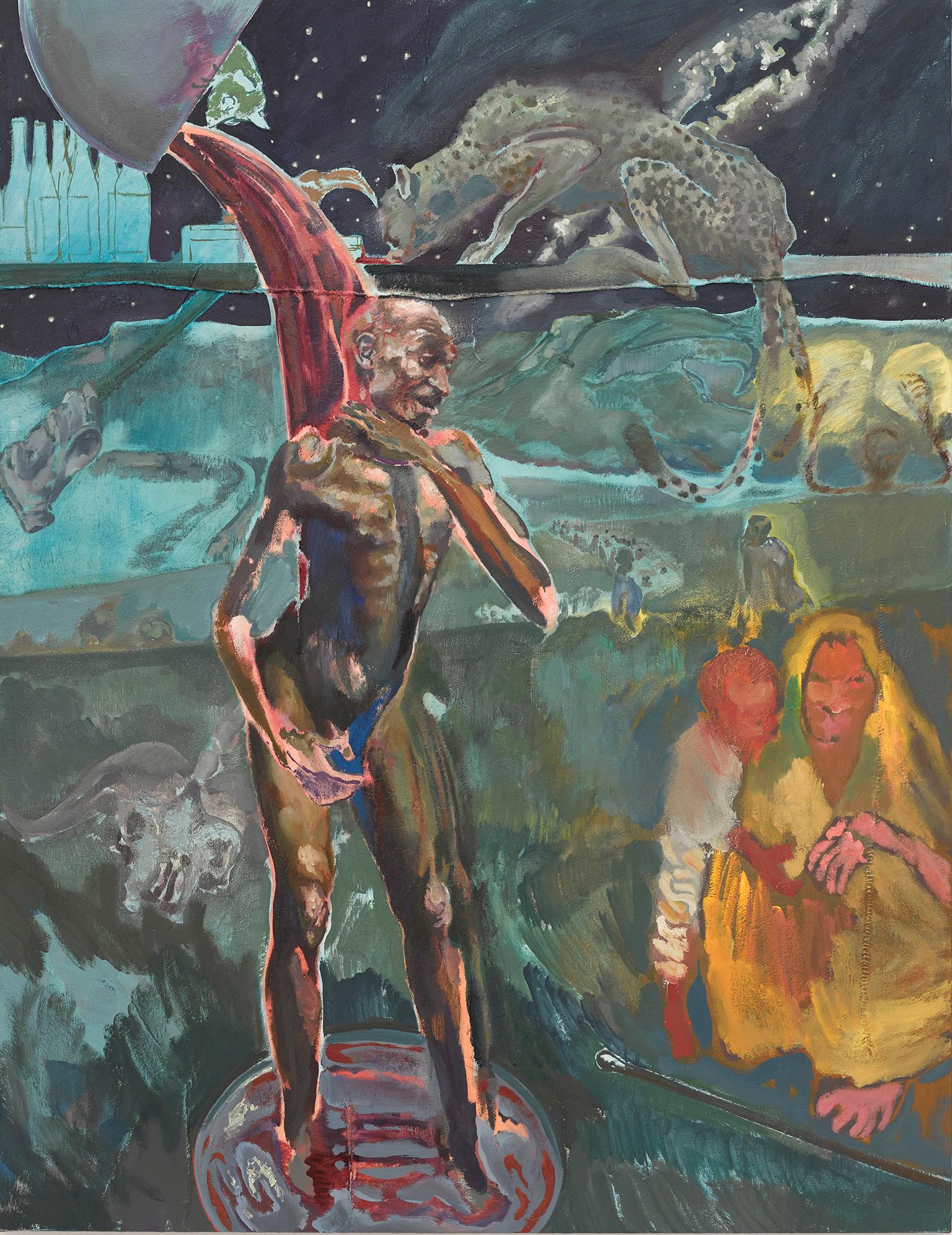 Michael Armitage, Mydas, 2019, Courtesy of the Artist and White Cube © Michael Armitage.