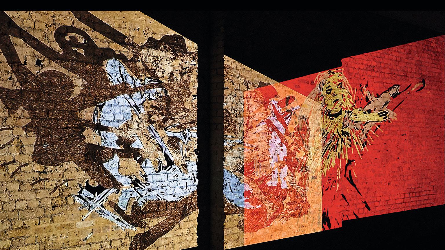 Installation view of Can You Hear Me? at the Whitechapel Gallery, London, 2020