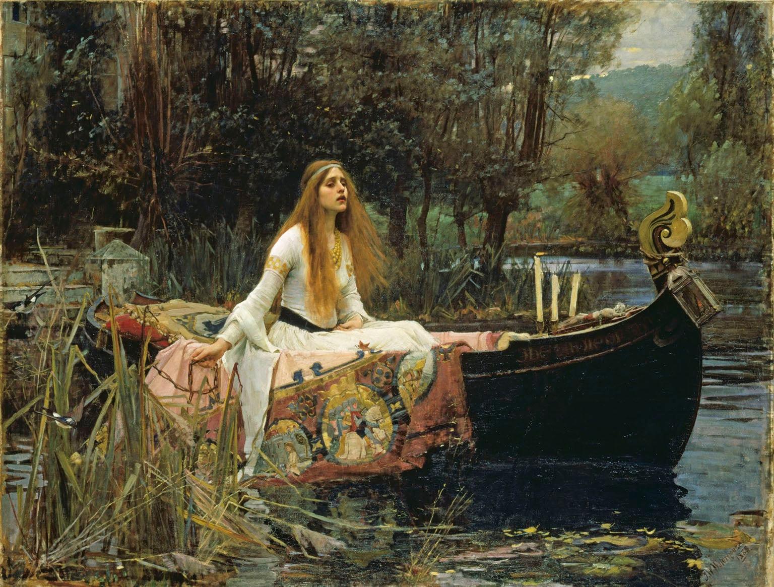John William Waterhouse, The Lady of Shalott, 1888