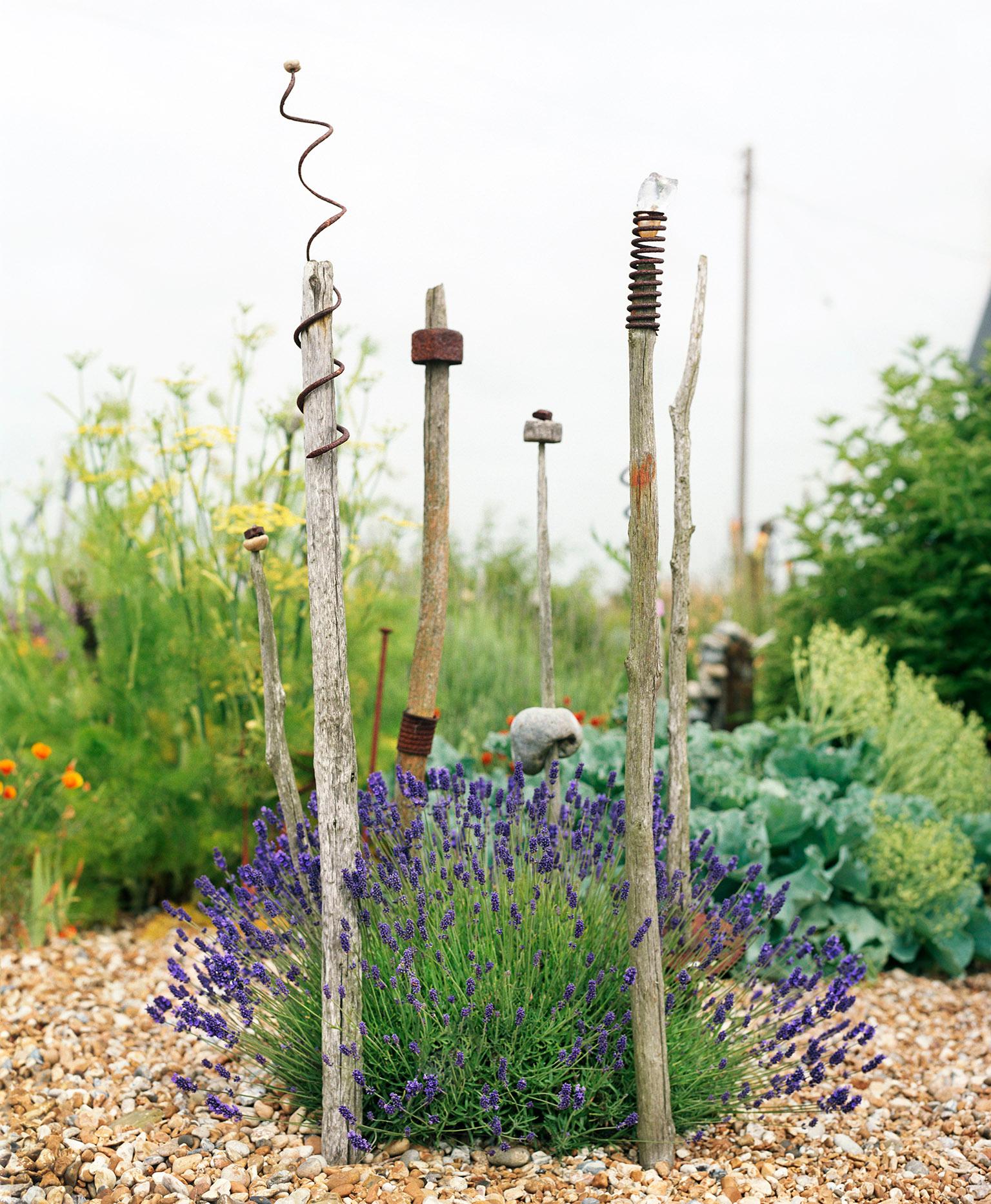 Prospect Cottage, garden sculpture