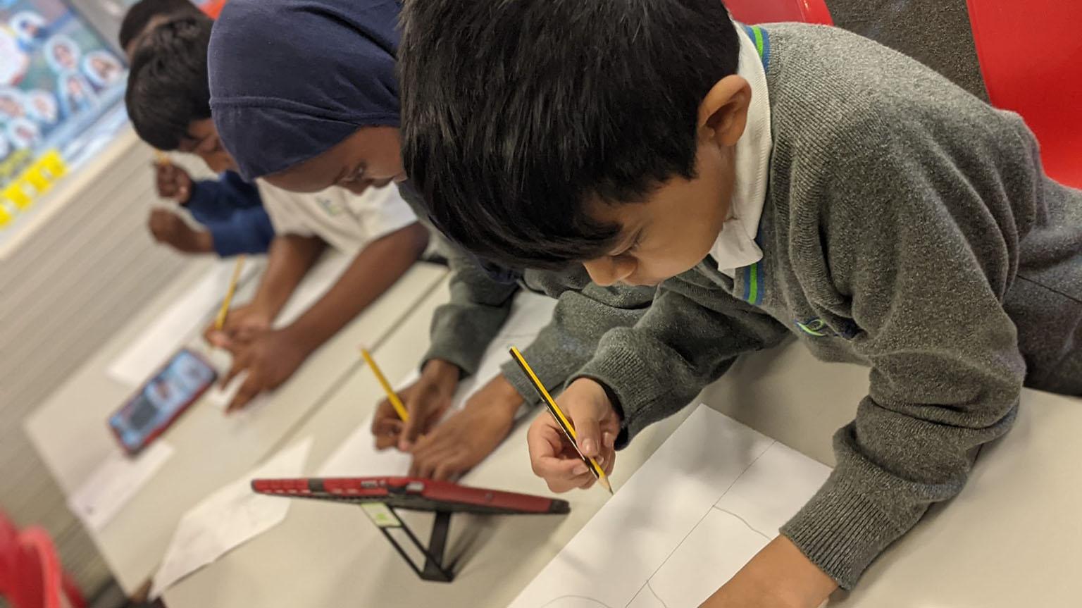 Portrait making activity
