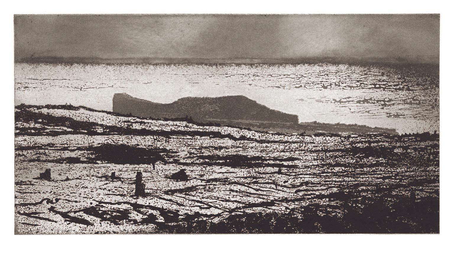 Norman Ackroyd, The Blackfort, 2001