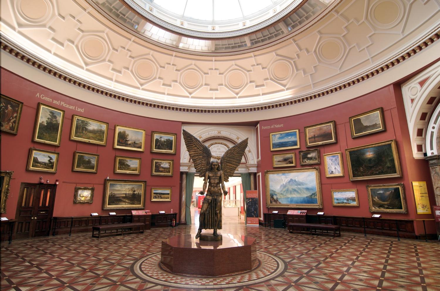 Inside Birmingham Museum and Art Gallery