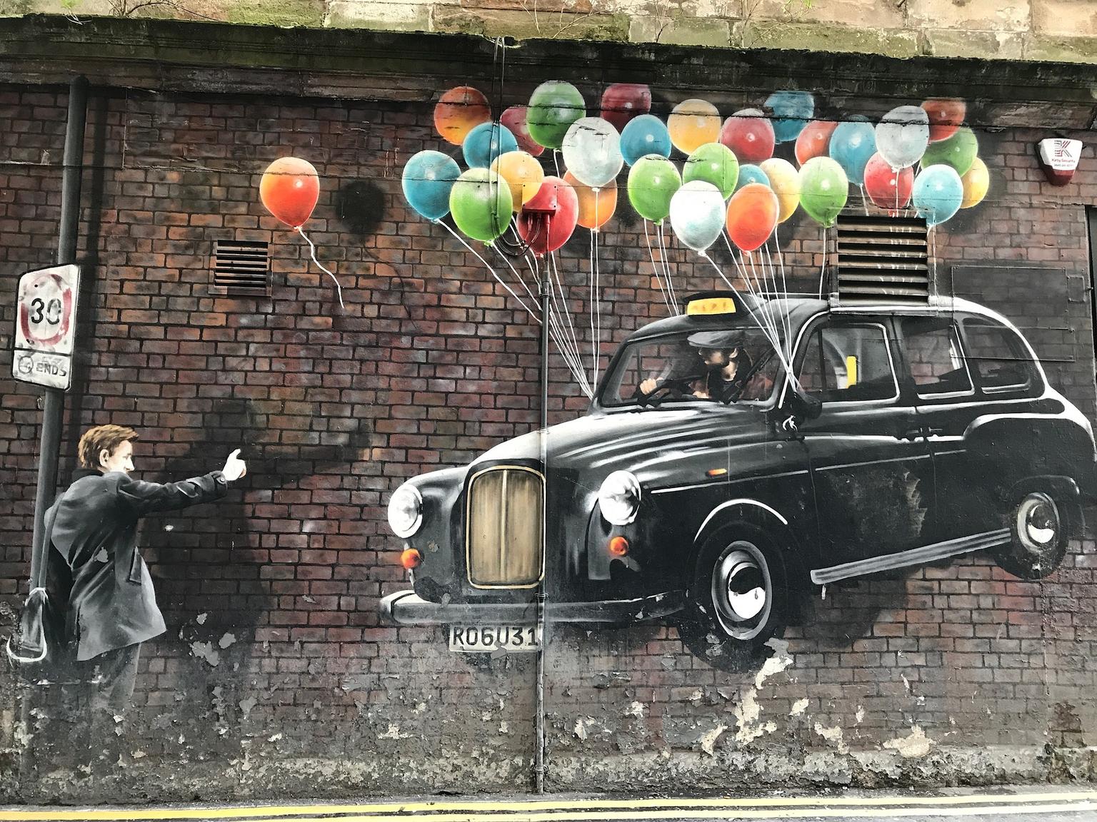 Glasgow city centre mural trail