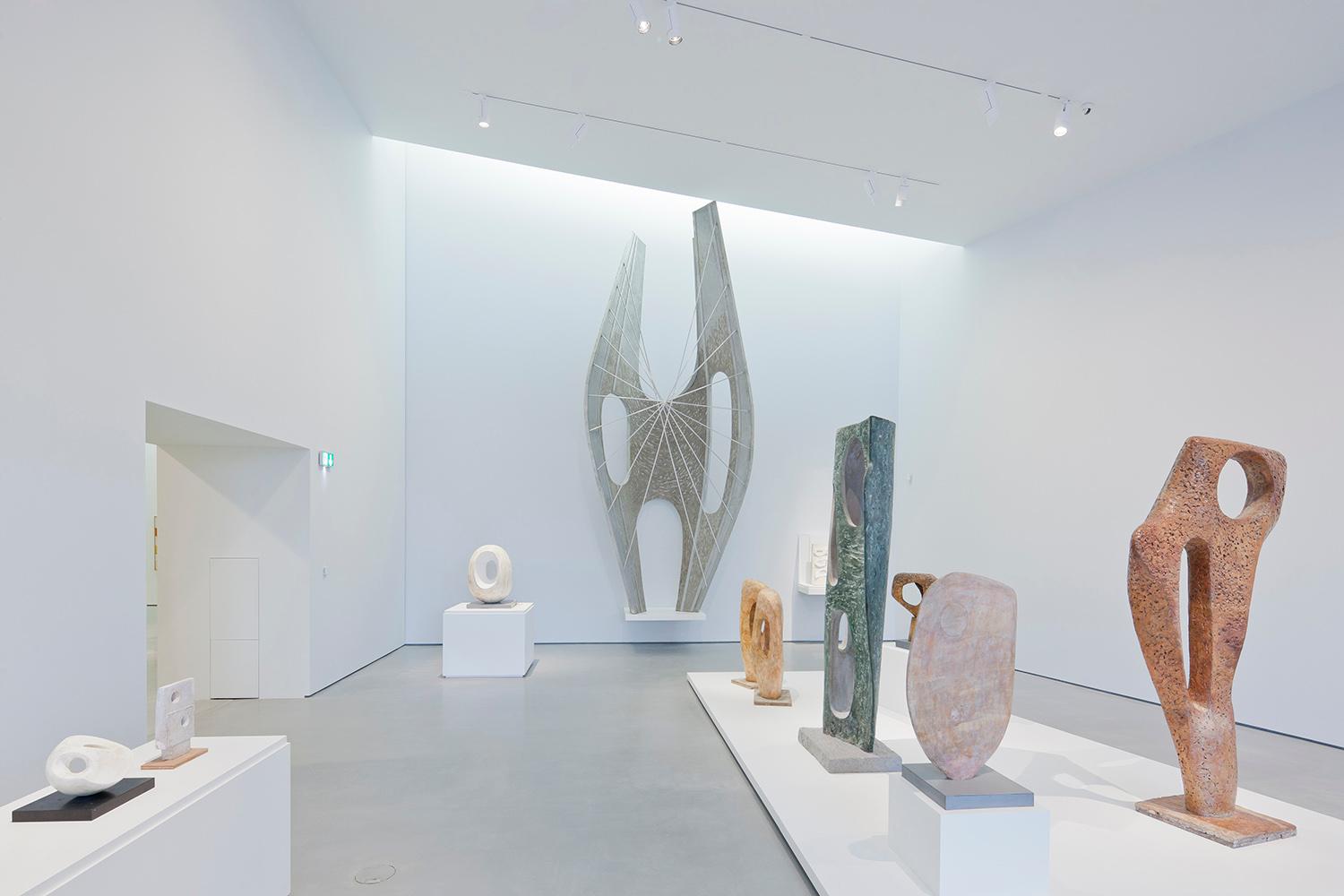The Hepworth Family Gift, including works in plaster, at the Hepworth Wakefield.