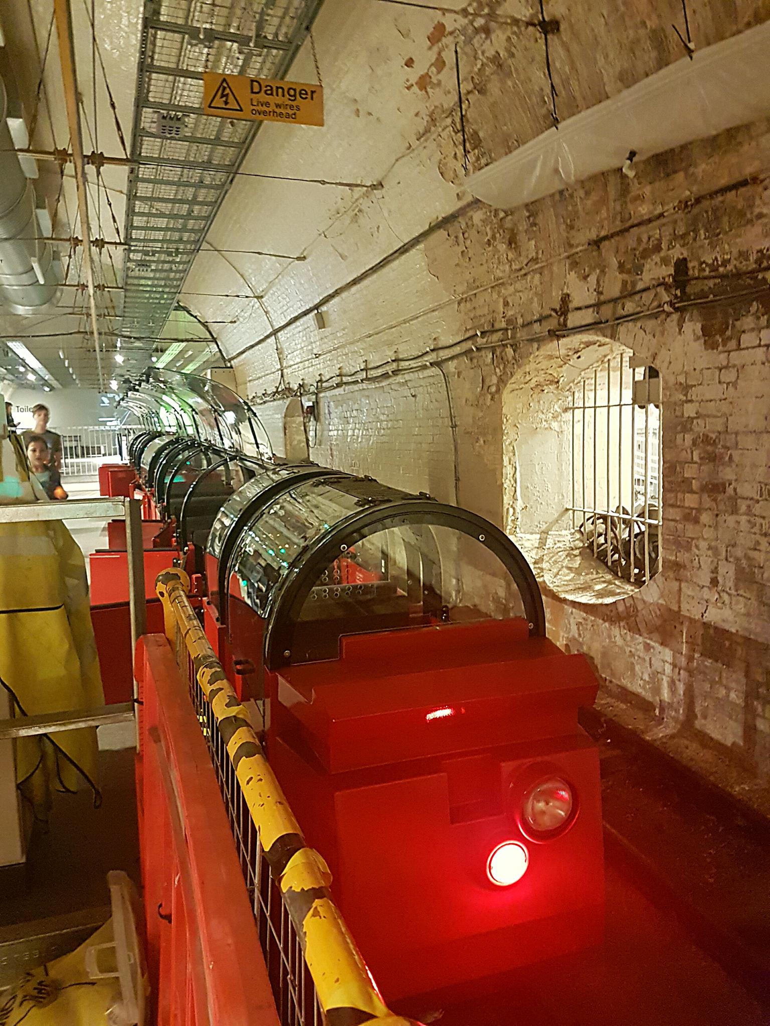 The Mail Rail ride at the Postal Museum, Photo: Sophie Roper