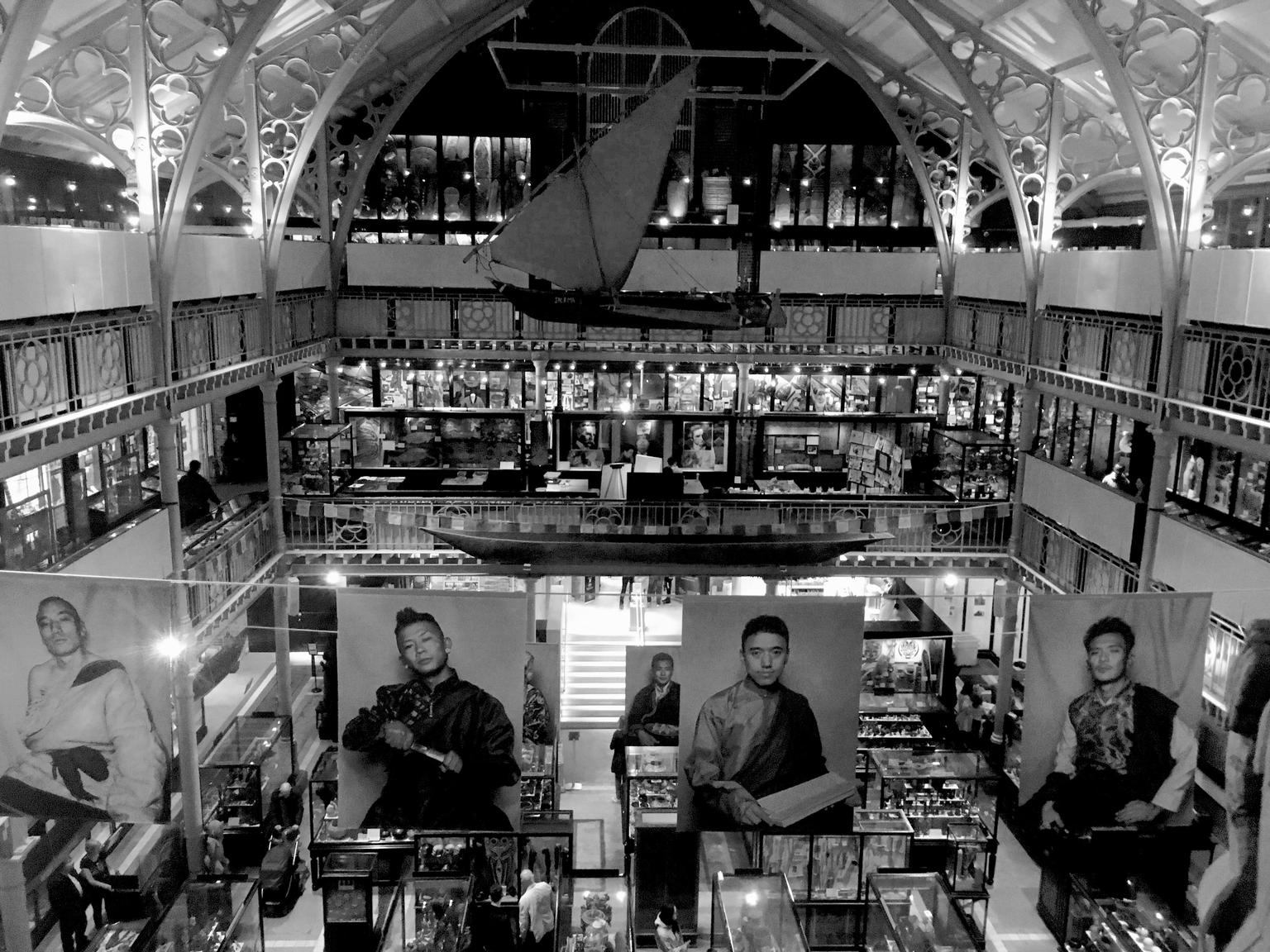 Inside the Pitt Rivers Museum, Photo: Charles MacPherson